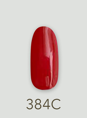 日本MD甲油胶384土耳其湖泊透明红色沁透干花美甲店专用