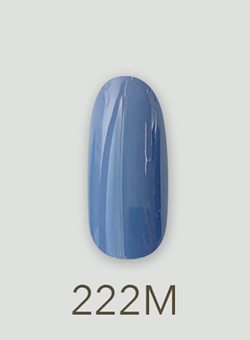 日本MD甲油胶222水洗牛仔实色蓝色元气丹宁系列美甲店专用