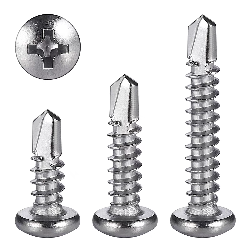 【工厂批发价】410圆头十字钻尾