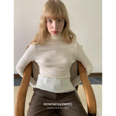 高领打底衫 女秋冬新款 修身 DKZ 基础百搭针织长袖