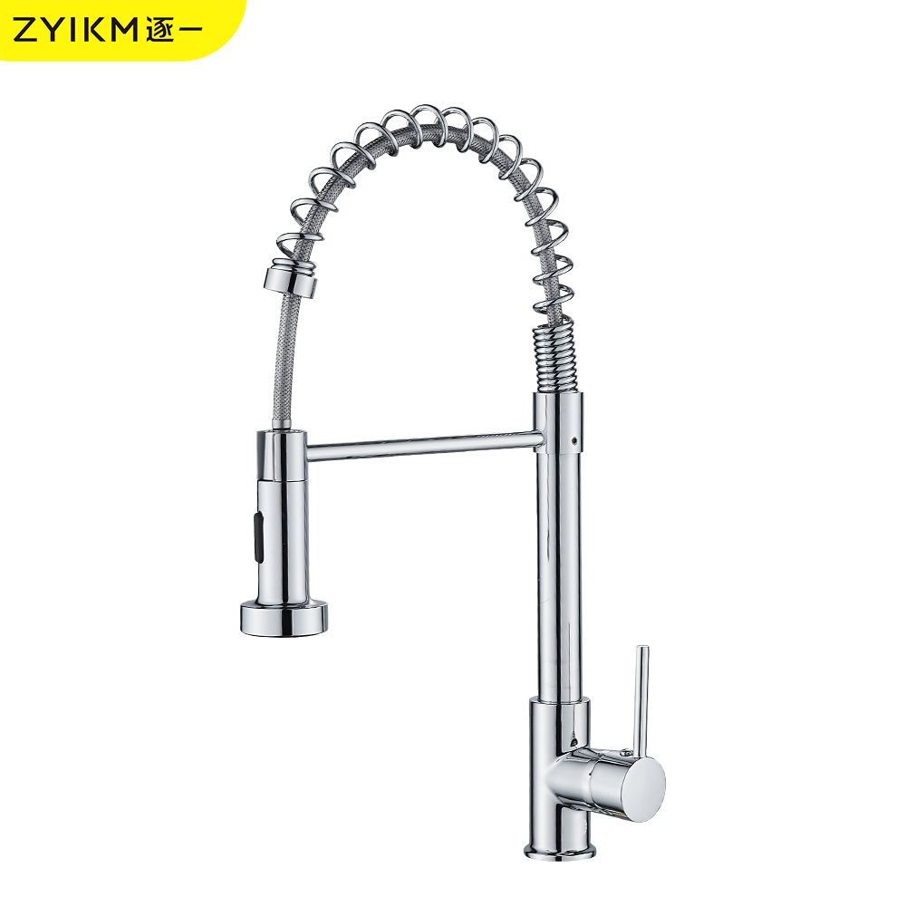 跨境专供铜拉丝弹簧抽拉