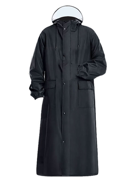 艾逸瑶选  工装连体雨衣  YYGW- 004  黑色