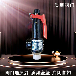 安全阀储气罐锅炉安全阀 富超A27H 16T弹簧式 富羽丝扣泄压阀