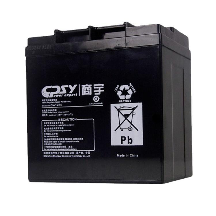 商宇蓄电池6-GFM-2412VA