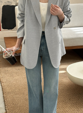 莓果小众设计简约通勤西服超级推荐款单品外套必入西装62003