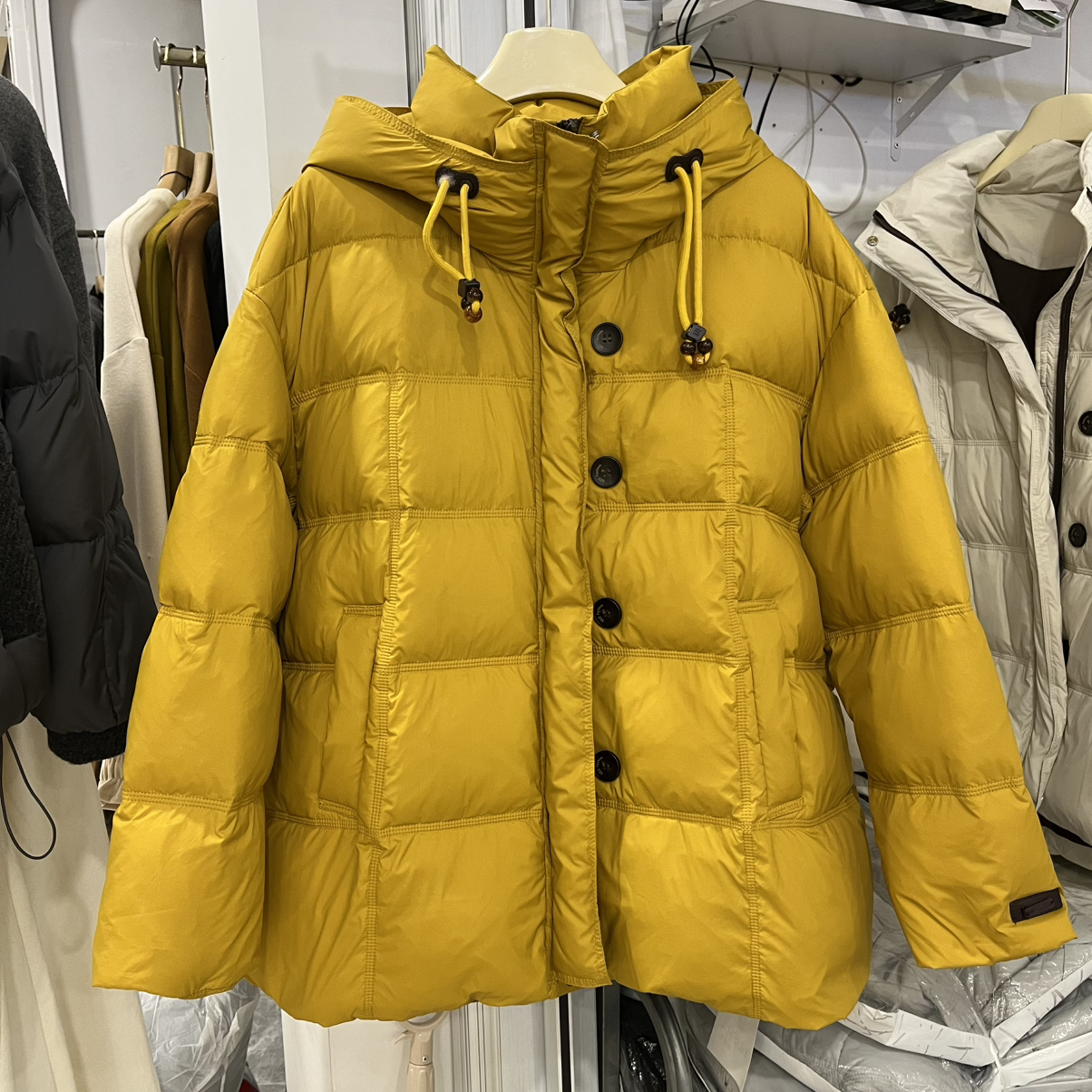 莓果连帽加厚白鸭绒加厚保暖羽绒服外套羽绒服(含90白鸭绒)YLS-11