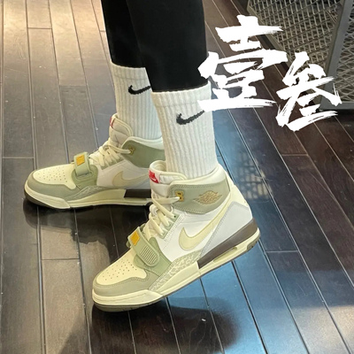 Jordan Legacy 312  CNY 男女同款兔年耐磨复古高帮篮球鞋
