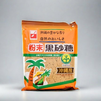 日本进口三井制糖勺牌冲绳黑糖粉300g冲绳特产包税直邮