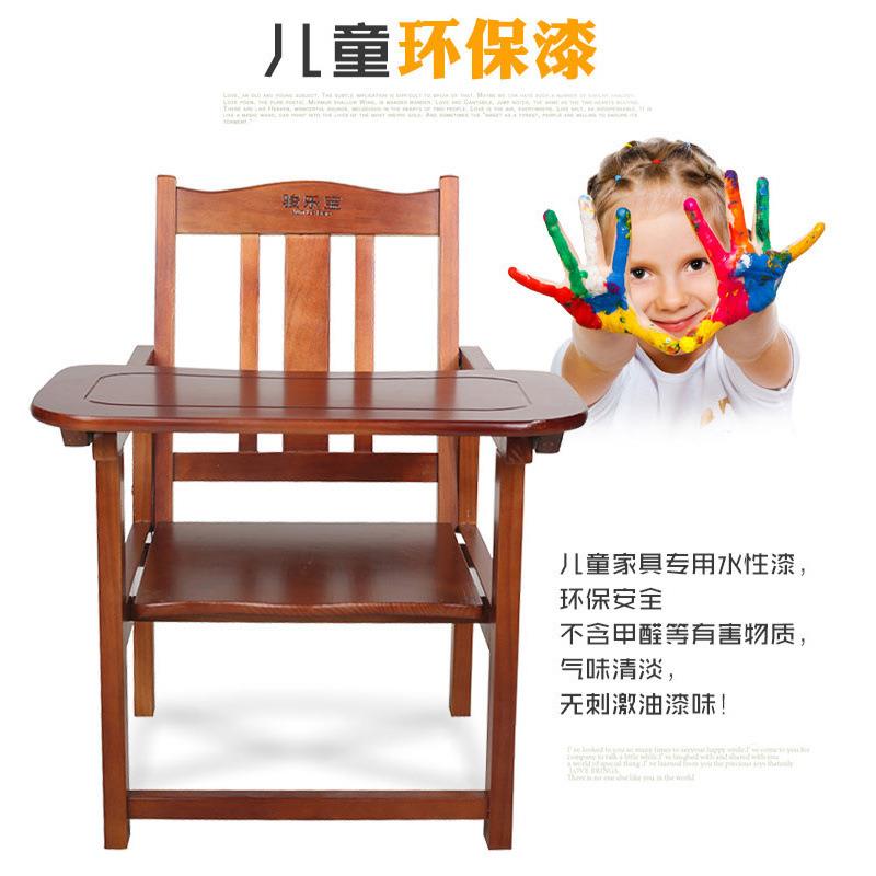儿童餐椅实木婴儿餐桌椅子靠背椅宝宝椅座椅小凳子工厂供应链