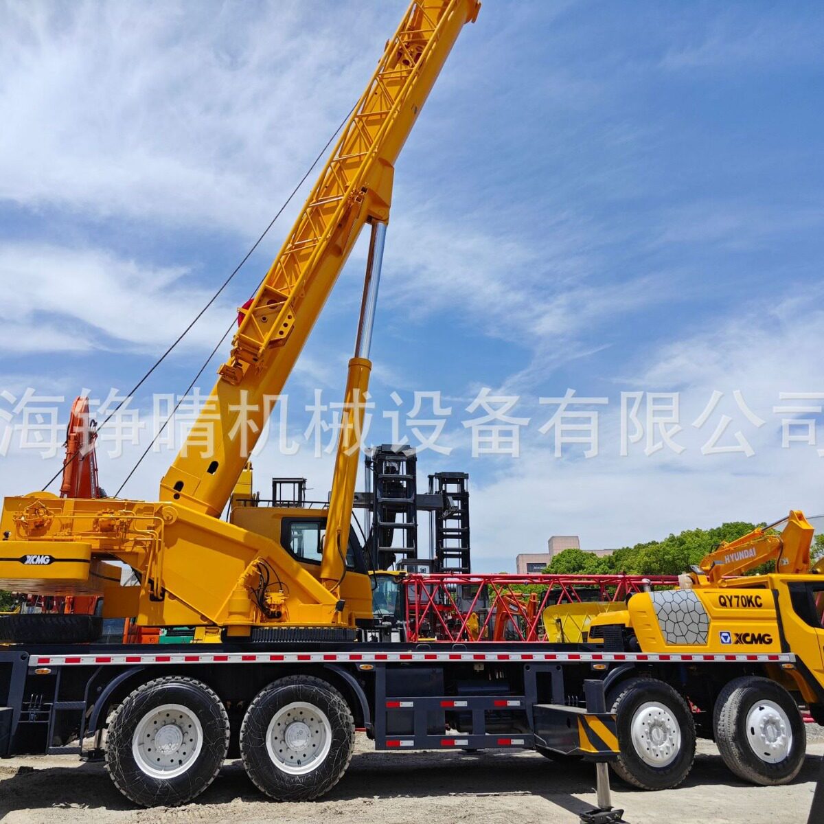 徐工XCMG70吨吊车模型现货