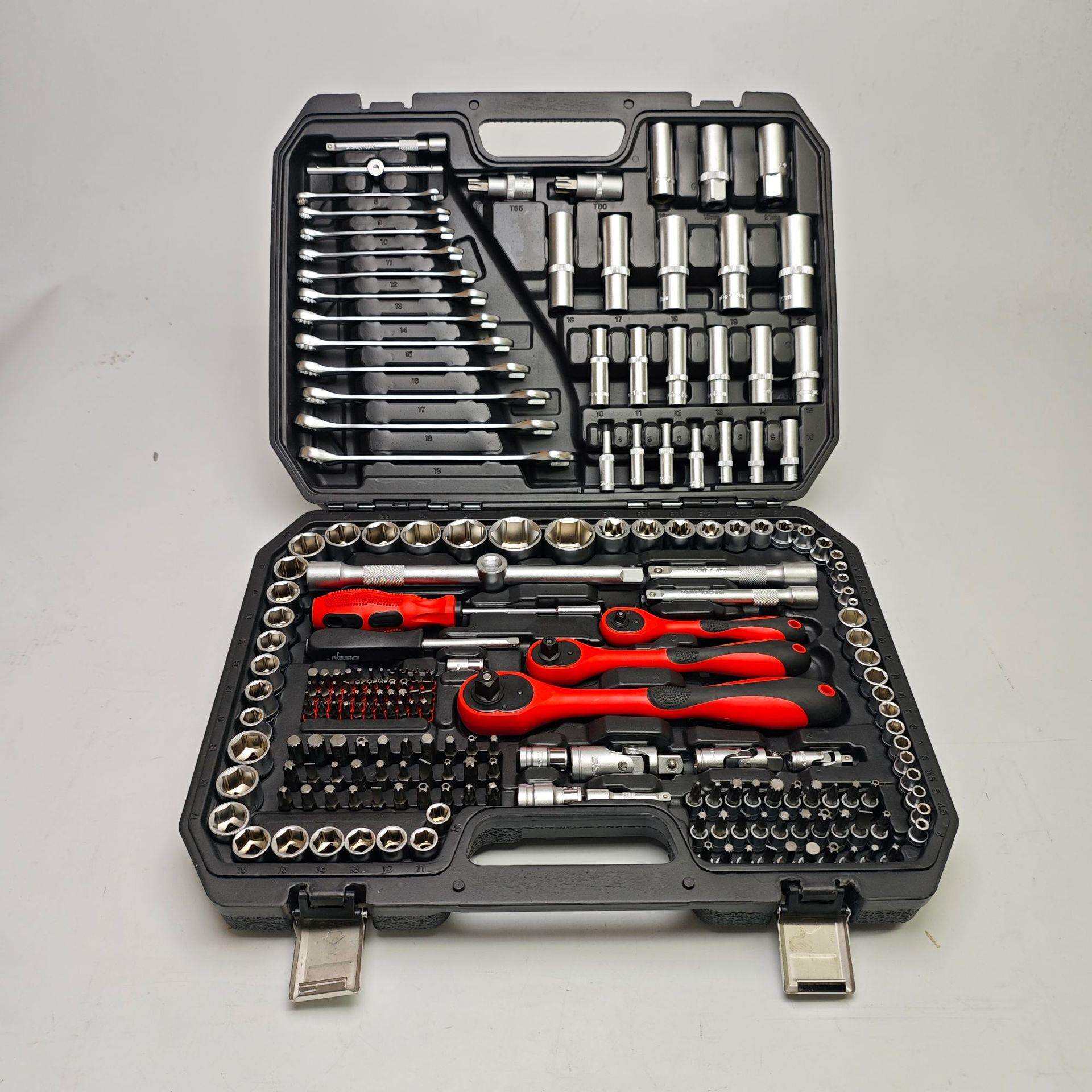 机修工具套装修车汽修工具汽保工具箱汽车机修组合套筒工具套装