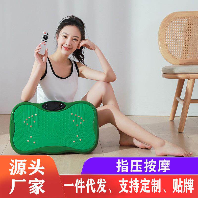 包邮直销家用甩脂机磁石按摩抖抖机全身燃脂塑形健身便携式