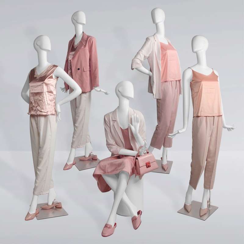 服装店橱窗展示模特道具女全身韩版女装成人玻璃钢假人模特
