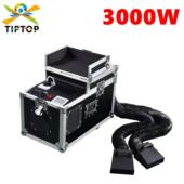 3000W舞台婚庆T台地烟机水雾机DMX512 手动 遥控航空箱带滚轮