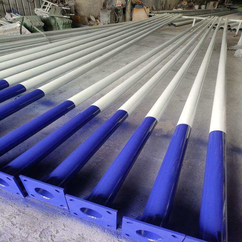 小区路灯杆现货厂区5米6米7米8米农村太阳能路灯价格单臂路灯
