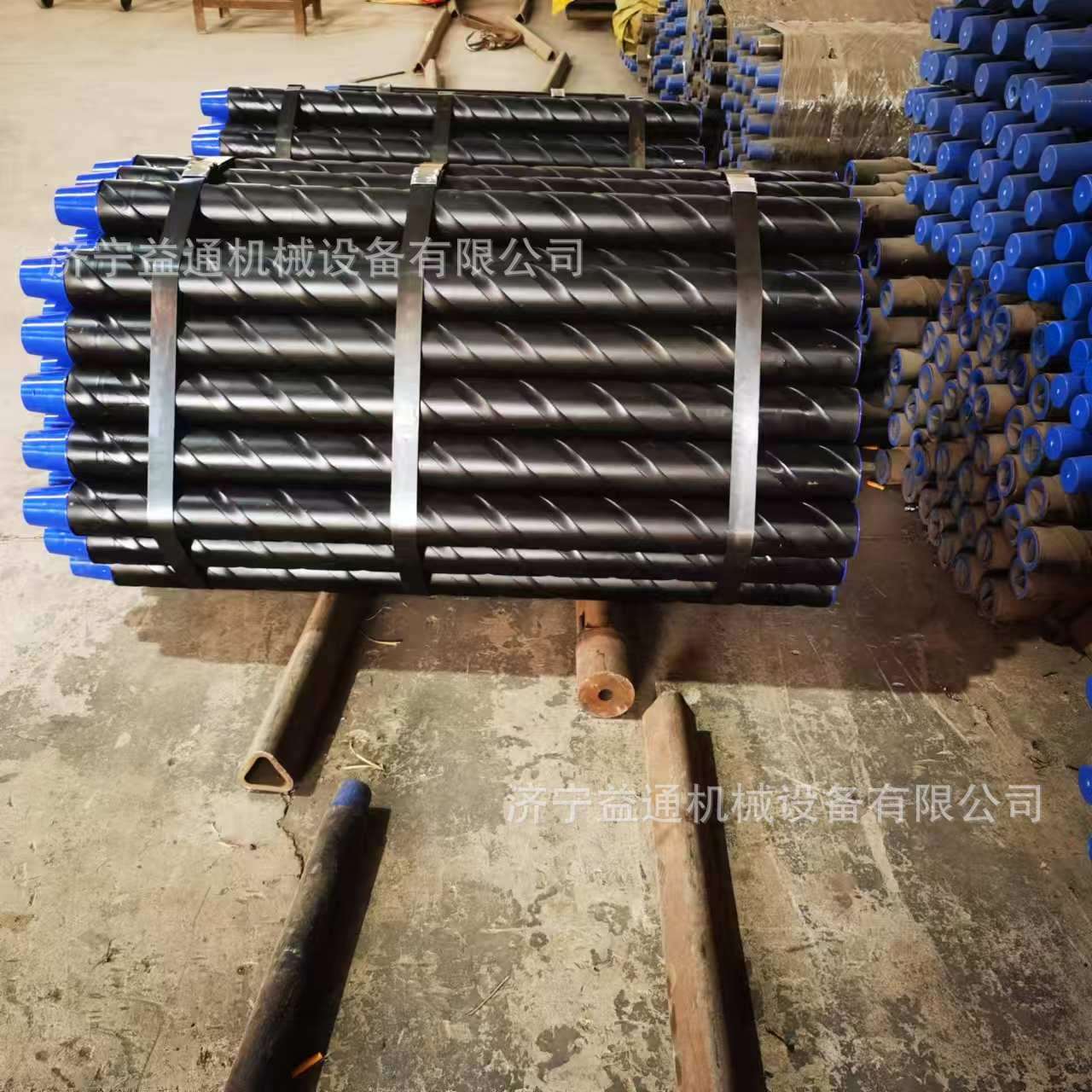 73三棱刻槽钻杆煤矿坑道地质用73三棱刻槽肋骨钻杆地质刻槽钻杆