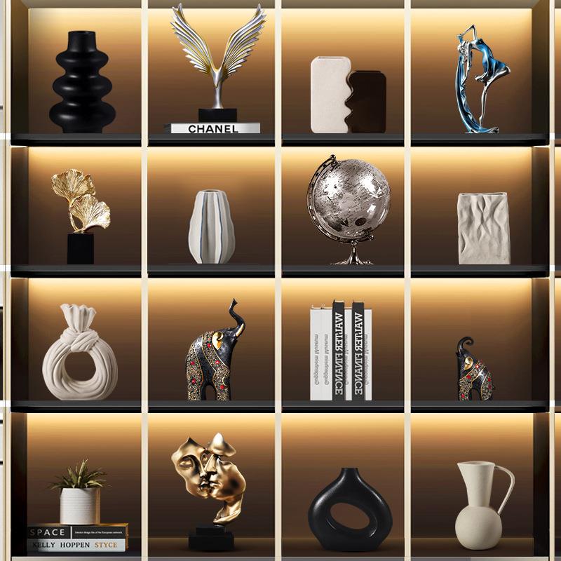 新中式办公室高端招财摆件领导老板大气上档次装饰品工艺品摆设