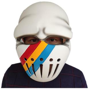 新jojo奇妙冒险石鬼面具万圣节狂欢节道具树脂石像鬼面具彩虹mask