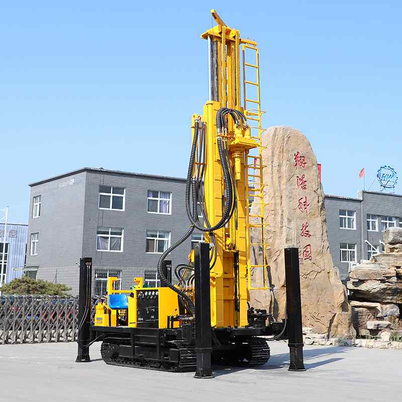 400米打井机气动打井机深水井钻机气动钻井设备打岩石钻井机