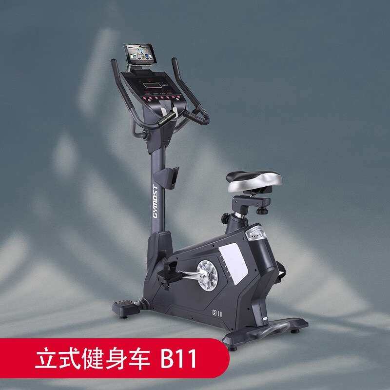 专业 健身骑行 健身房 实心磁控飞轮 立式健身车 B11 健身器材