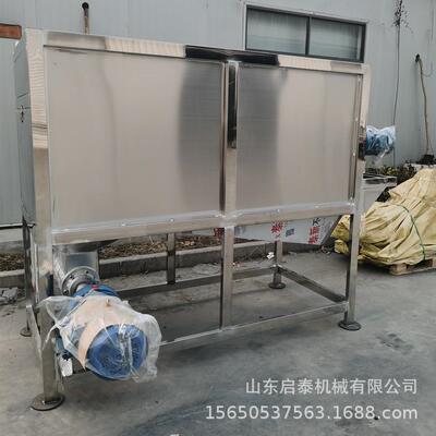 启泰微滤款固液分离机水泡粪干湿脱水机不锈钢餐厨垃圾处理设备