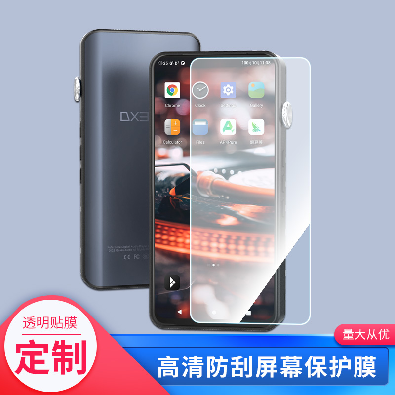 2张适用于艾巴索 DX320屏幕贴膜高清膜软钢化膜防爆膜磨砂膜相机贴膜透明防刮清晰屏幕膜水凝膜保护膜