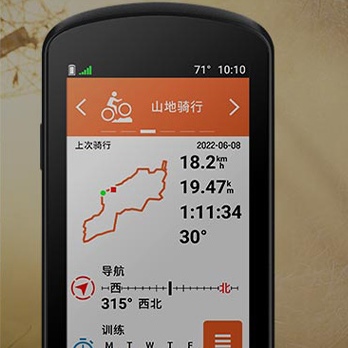 适用于佳明（GARMIN）Edge1040高清防指纹水凝膜防摔保护膜