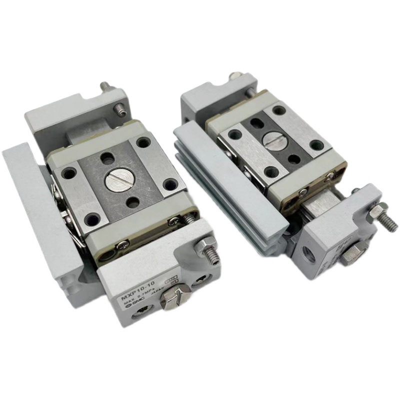 精密气动滑台气缸MXPJ/MXP8/10/12/16/20-10-15-20-25-30-C/B