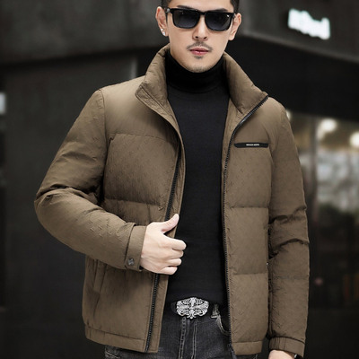 花花公子羽绒服2025冬季新款加厚