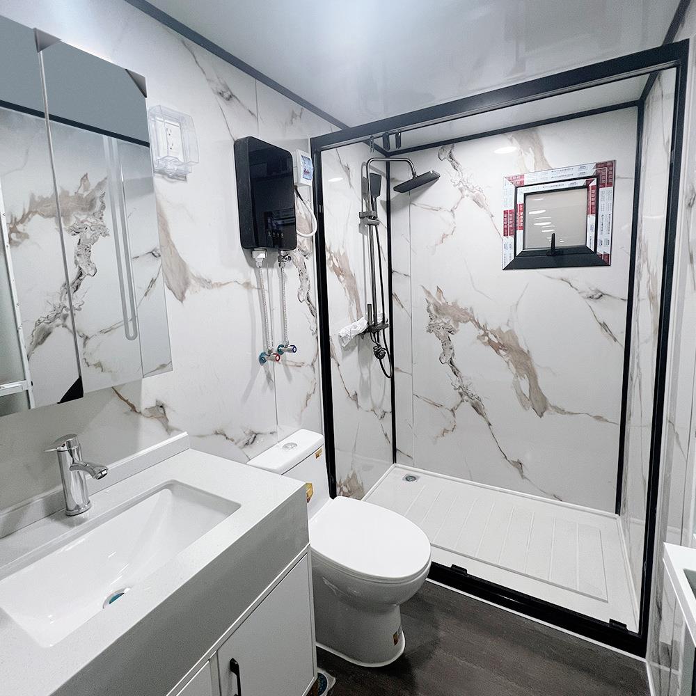 集成房屋集装箱木屋组合活动板房防腐木结构田园风格钢结构