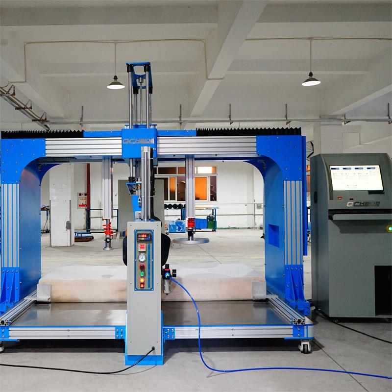 床垫滚压耐久性试验机床垫高厚度测试设备床垫滚压检测仪器