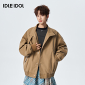 Idol春季 痞帅高级感宽松潮牌夹克男士 2026新款 Idle 休闲工装 外套