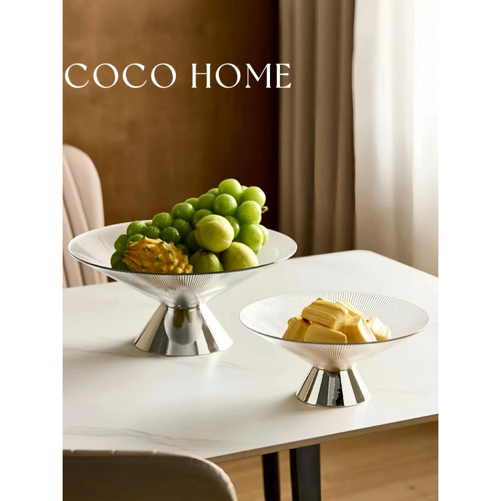 COCO 水果盘沥水轻奢创意现代家用客厅茶几吧台酒店糖果零食盘 &middot;