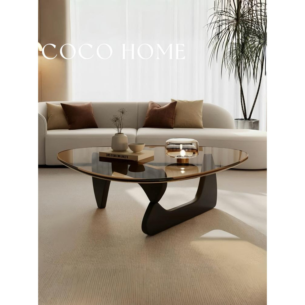 COCO 玻璃茶几客厅家用小户型现代简约茶台北欧设计师创意茶桌 ·