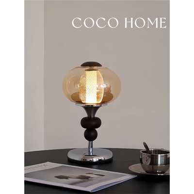 COCO中古宫廷台灯充电触摸开关书房卧室床头灯装饰氛围感小夜灯·
