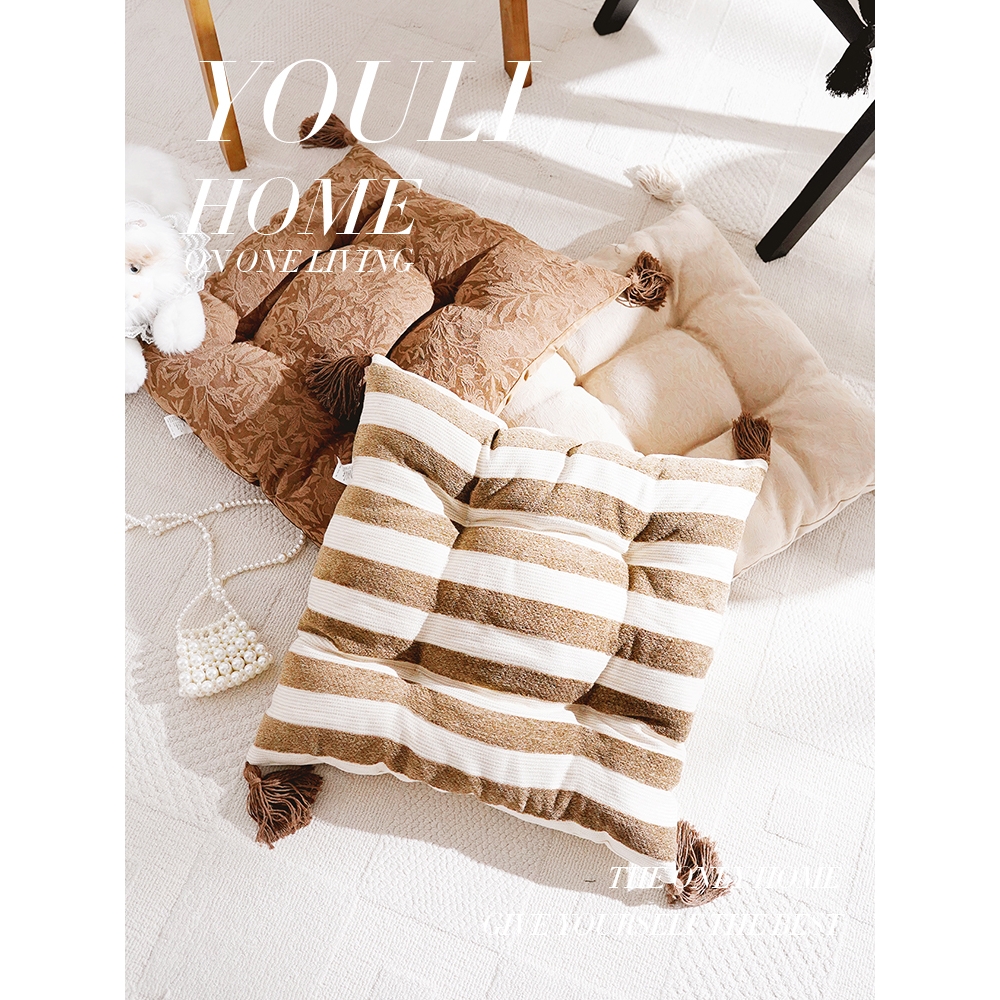 北欧高级感加厚座椅垫办公室椅垫简约榻榻米蒲团坐垫椅垫屁垫椅垫