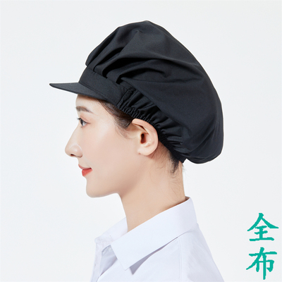 2025厨师帽女厨房女士做饭炒饭炒菜防油烟掉头发卫生女款工作帽子