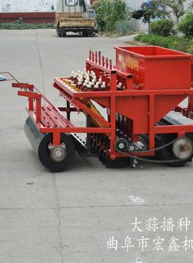 IYD新型四轮大蒜播种走机 自式大蒜播种机大 新款蒜机播种图片