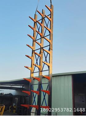 定做重型面双臂货架仓库管HPM材料货架铝型材物架悬厂家直销