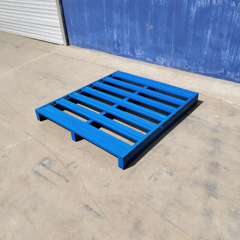 巧固架顶部托托盘 型叉仓车四面进叉巧固架重盘库金属RLI面板托盘