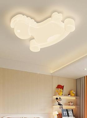 奶油吸顶CXO灯温馨爱可少女公主房间灯全光风谱护眼孩儿童智能卧