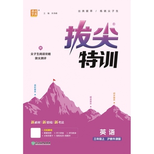 上海教育牛津 上册沪牛版 25秋小学拔尖特训 英语3年级