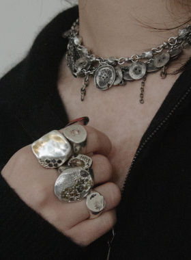 MOUNTMESU P.BUBS & Gatepattern Necklace 项链 工匠银饰先锋