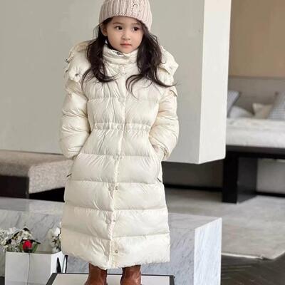 冬季过膝新款修身加厚羽绒服