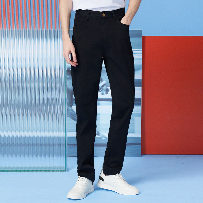 伦德马2025年秋冬新款男士牛仔裤