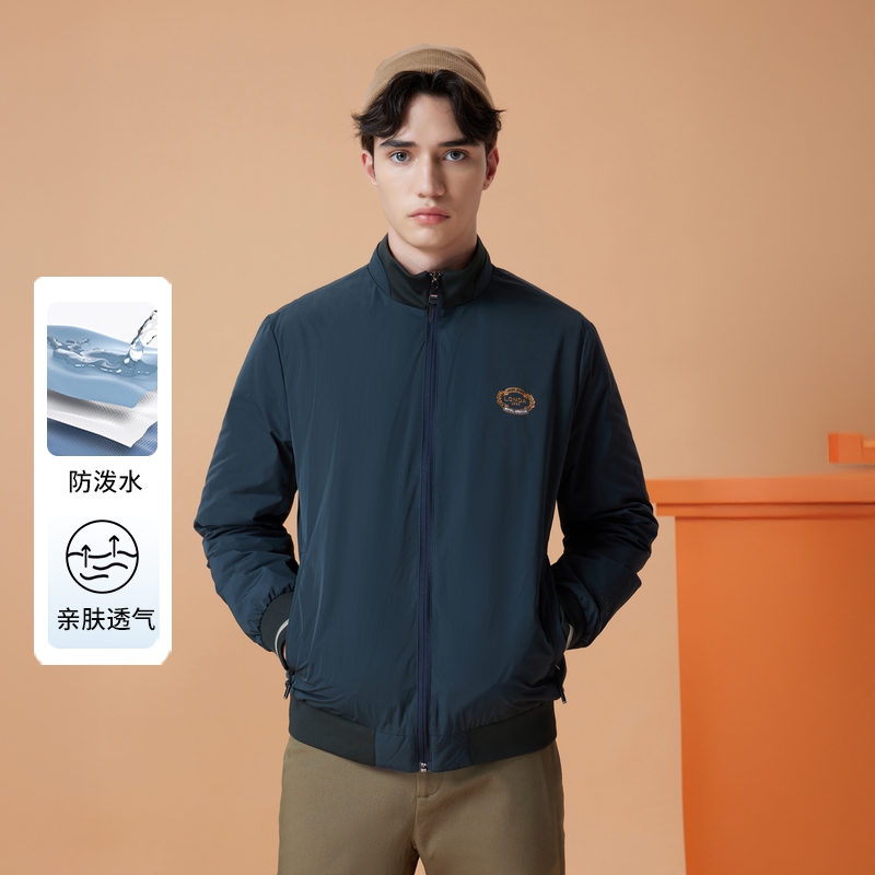 伦德马冬季新款男士立领羽绒服