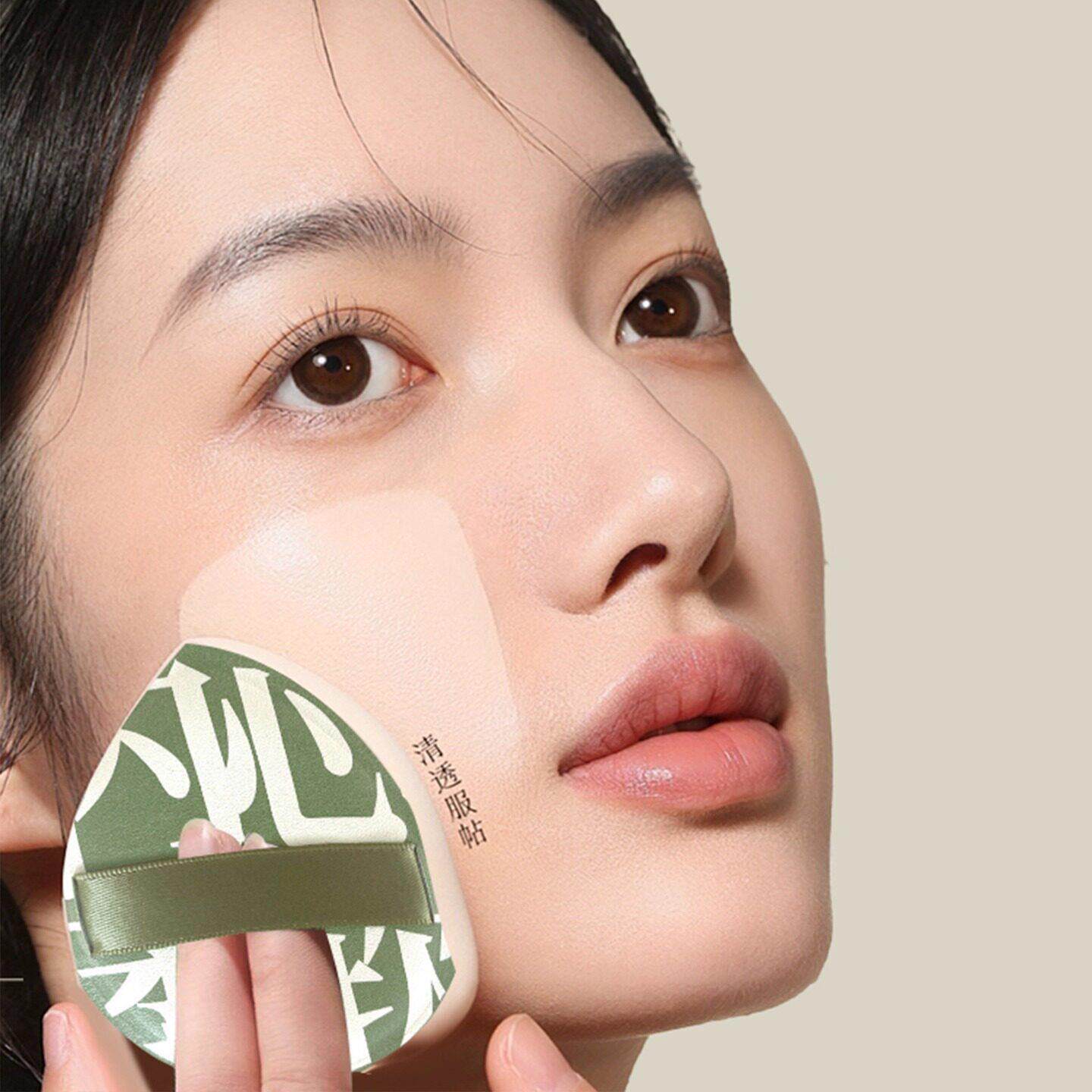 百MWS分粉扑垫服帖超软气干两用不吃粉名粉底液化妆湿师专用
