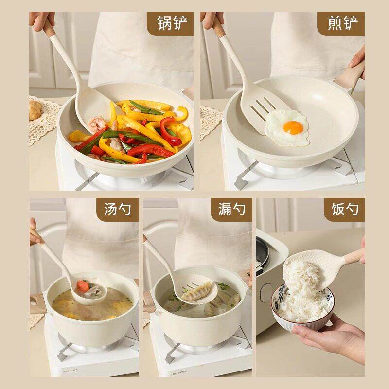 德国硅胶锅铲用炒菜C052000铲子炒勺不专用汤勺漏勺粘家饭勺家厨