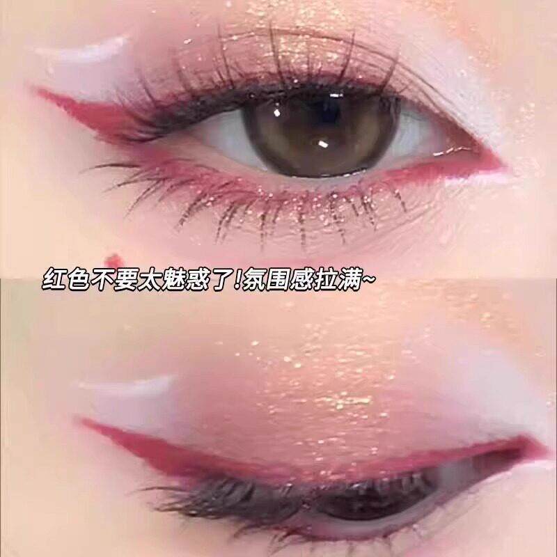 荐眼线线 胶女极细超长持笔妆不脱色彩妆初推学者YDQ卧蚕眼线 线