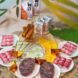 宠物祭祀纸扎用品狗狗头七三七尾七烧纸狗狗祭祀纸钱猫咪祭品纪念